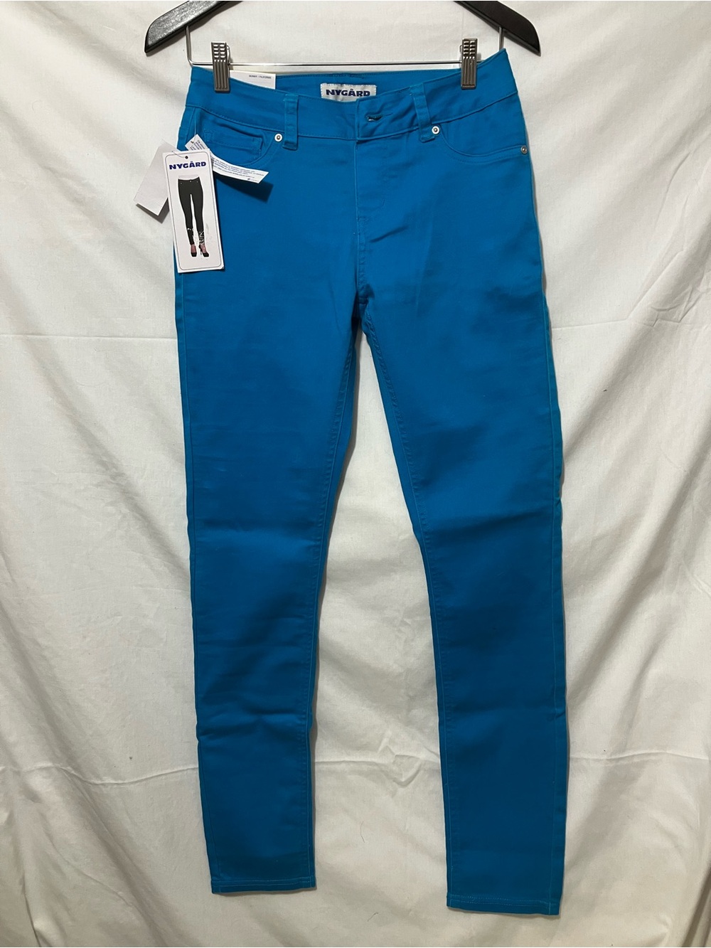 Peter Nygard Teal Skinny Jeans
